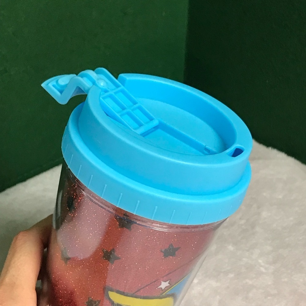 DC COMICS Wonder Woman Plastic Double Walled Tumbler With Lid 16 Oz 473 Ml New - Picture 10 of 16